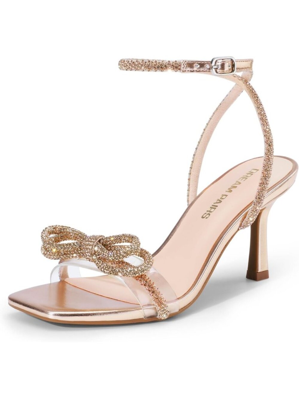 Chic Women's Ankle Strap Low Heel Sandals - Comfortable Summer Footwear